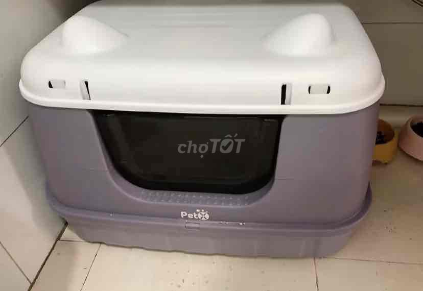 Nhà vệ sinh mèo Petix Nhựa. Mua bán Phụ kiện, Thức ăn, Dịch vụ tại Quận 1 Tp Hồ Chí Minh được đăng bởi M hình 1