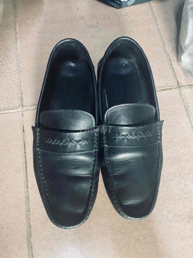 Giày lười nam đen size 42. Mua bán Giày dép tại Quận Tây Hồ Hà Nội được đăng bởi mưa hình 1