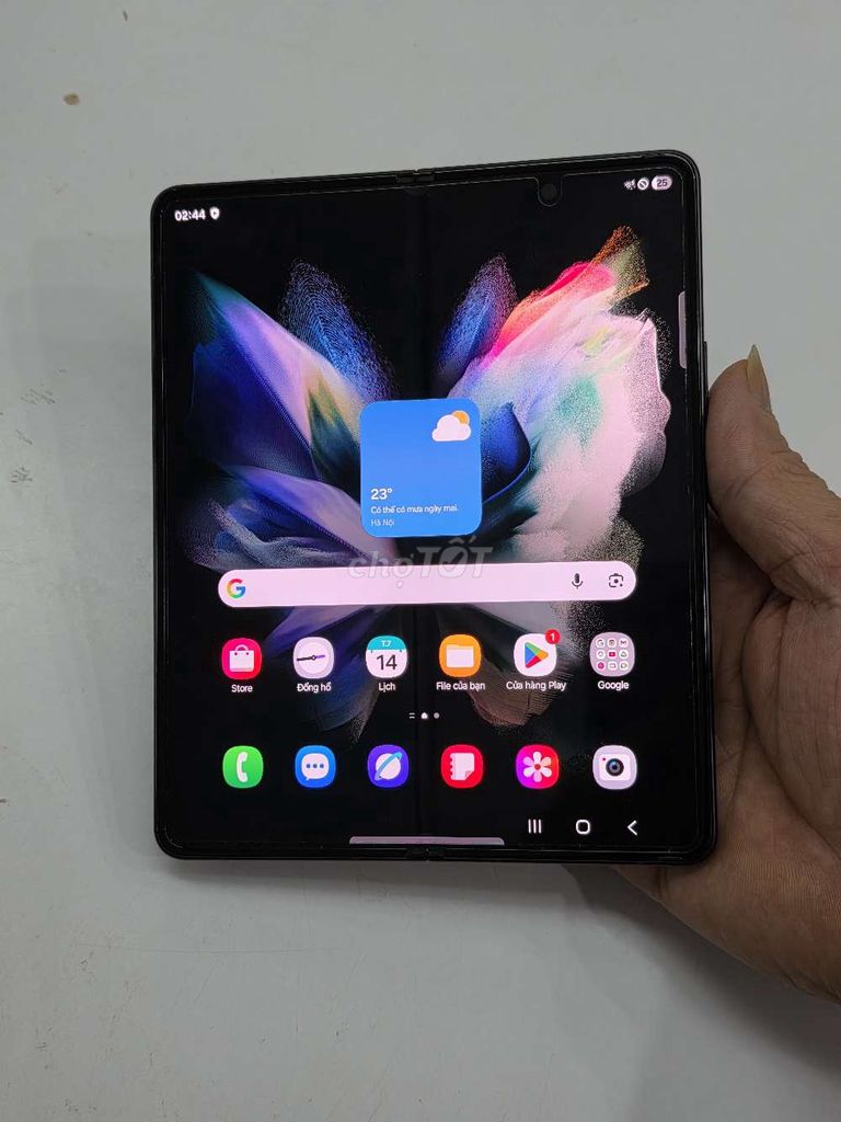 Samsung Z Fold3 5G ram12/256gb đep 97%. Mua bán Điện thoại tại Quận Cầu Giấy Hà Nội được đăng bởi chú Hùng 60t 163HQV hình 1
