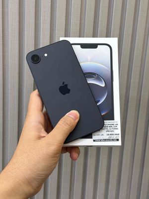 16E 128GB VN Đen Pin 100 sạc 47L BH 1/2027 Fullbox