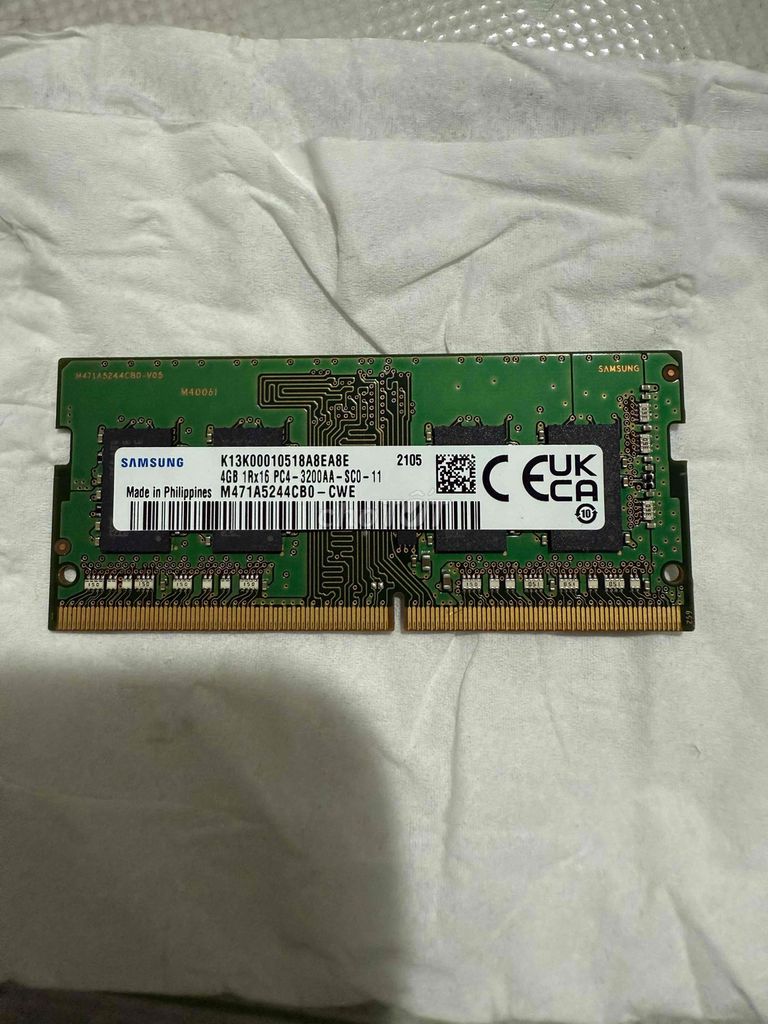 RAM laptop DDR4 4GB-3200. Mua bán Linh kiện (RAM, Card...) tại Quận 7 Tp Hồ Chí Minh được đăng bởi Trúc hình 1