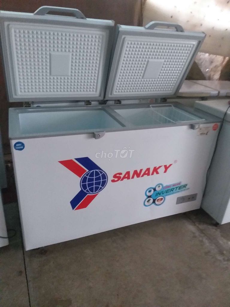 Tủ đông mát Sanaky 400 lít nguyên zin mới 95%
