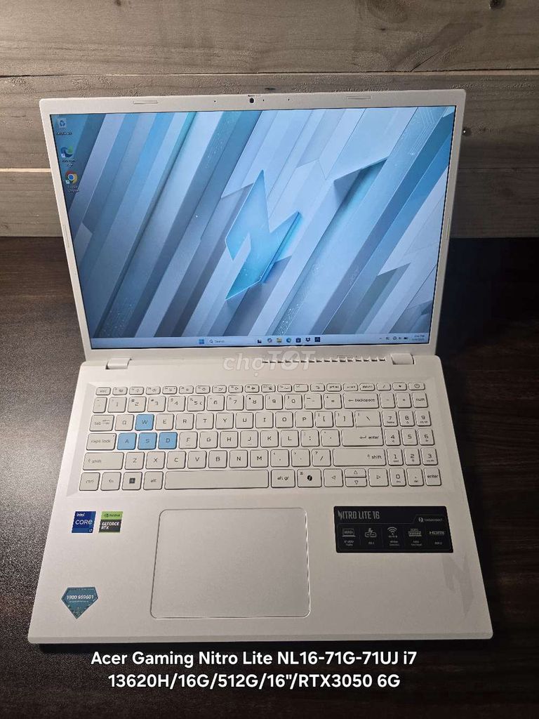 .0221 Acer Nitro Lite i7-13620H/16G/512G RTX3050. Mua bán Laptop tại Quận Bình Tân Tp Hồ Chí Minh được đăng bởi T D Laptop hình 1