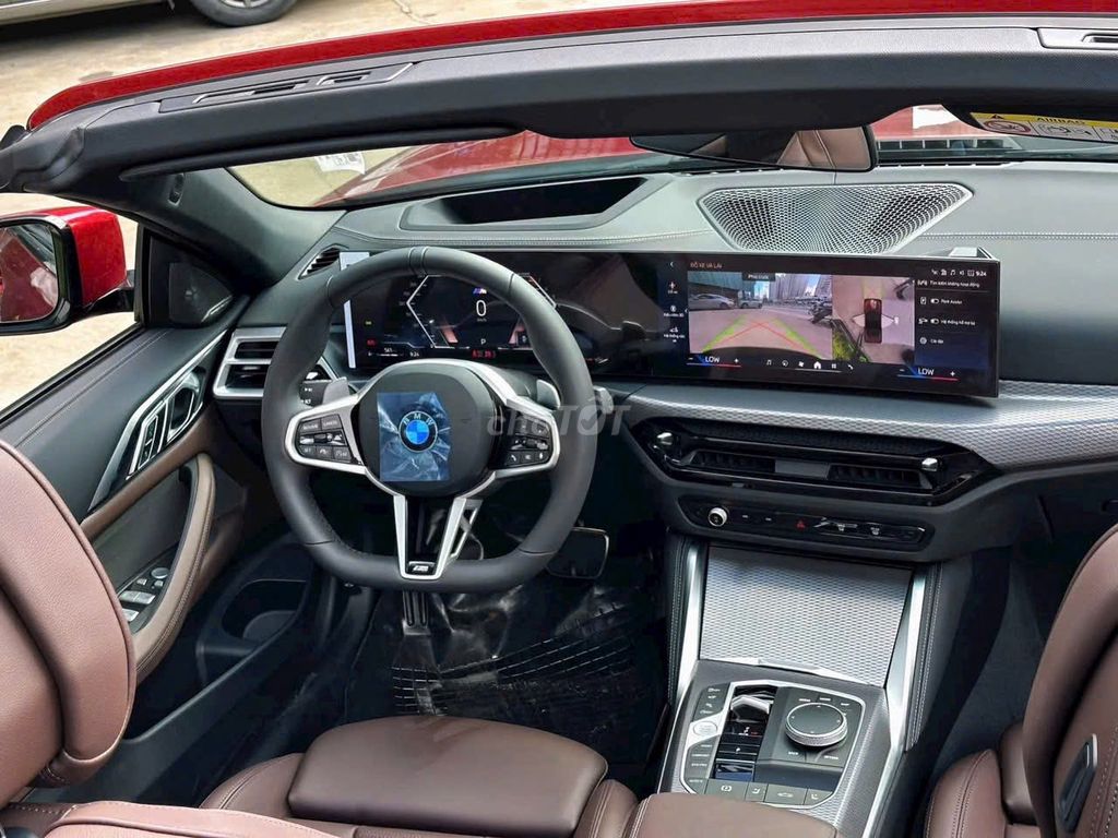 BMW 430i кабриолет M спортивный красный кабриолет
