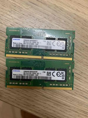 Bán cặp Ram PC4 lap 8gb bóc máy XPS bus 3200. Mua bán Linh kiện (RAM, Card...) tại Quận Hai Bà Trưng Hà Nội được đăng bởi Nguyen Hoang Long