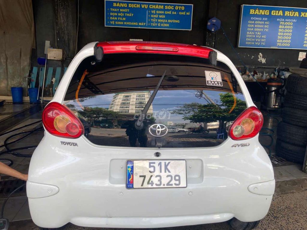 Toyota Aygo 2009 Trắng đỏ. Mua bán Ô tô tại Quận Phú Nhuận Tp Hồ Chí Minh được đăng bởi Cao dang khoi hình 4
