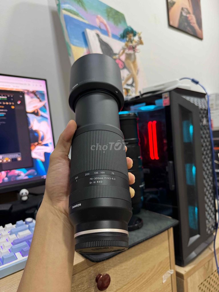 Ống kính Tamron 70-300mm F/4.5-6.3 Đen. Mua bán Máy ảnh, Máy quay tại Quận Ninh Kiều Cần Thơ được đăng bởi Ngô đại triều hình 1