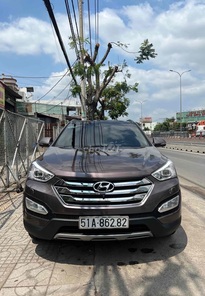 hyundai santafe 2014 máy 2.4 nhập hàn quốc