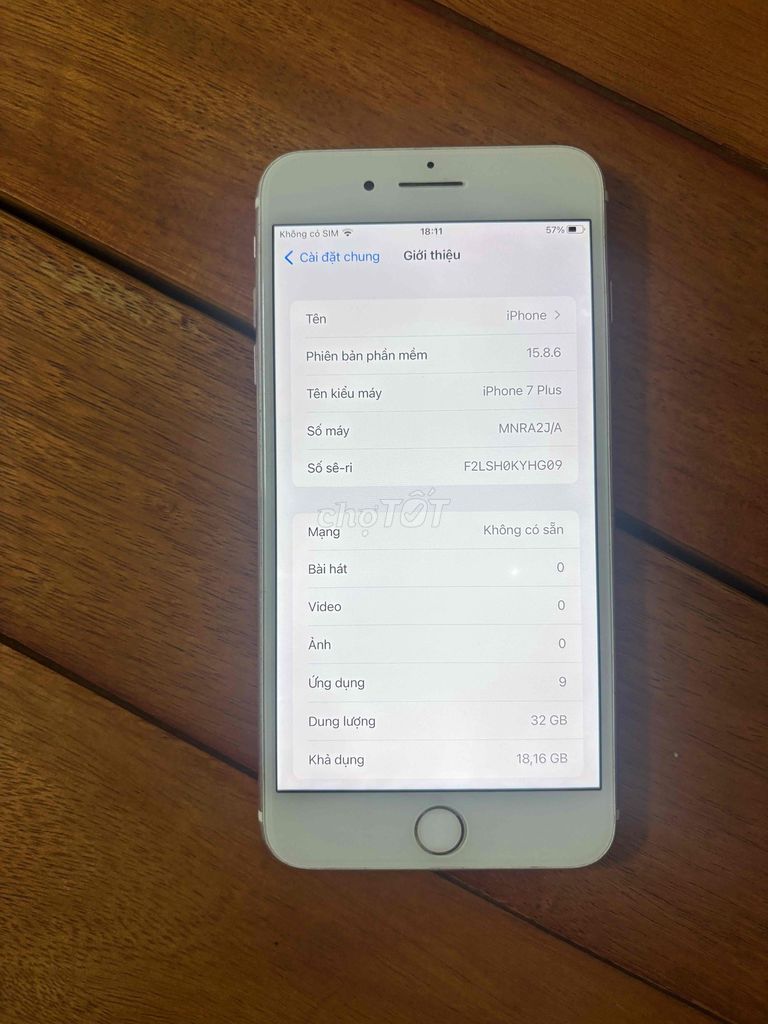 iPhone 7 Plus 32GB Hồng. Mua bán Điện thoại tại Huyện Thường Tín Hà Nội được đăng bởi Nguyễn Kiên hình 1