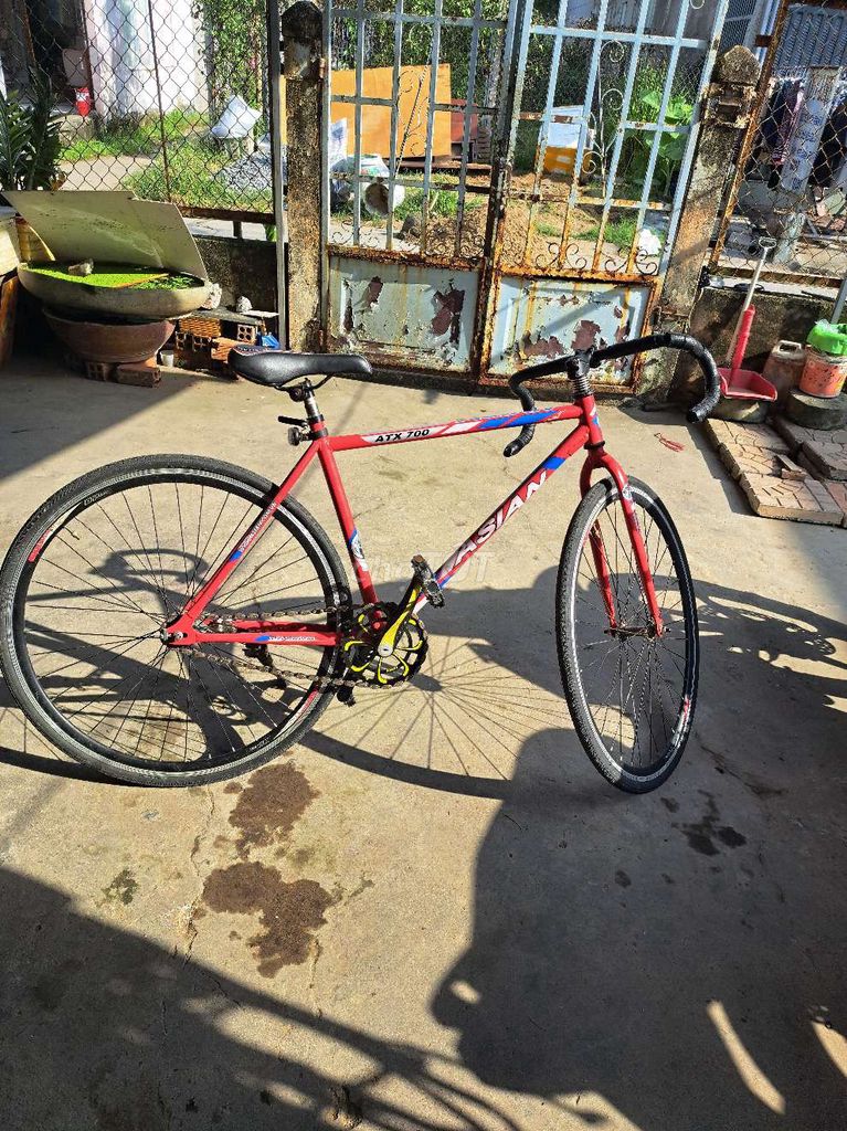 Xe đạp Fix Gear màu Đỏ. Mua bán Xe đạp tại Quận Ninh Kiều Cần Thơ được đăng bởi KO TIẾP TIN NHẮN hình 3