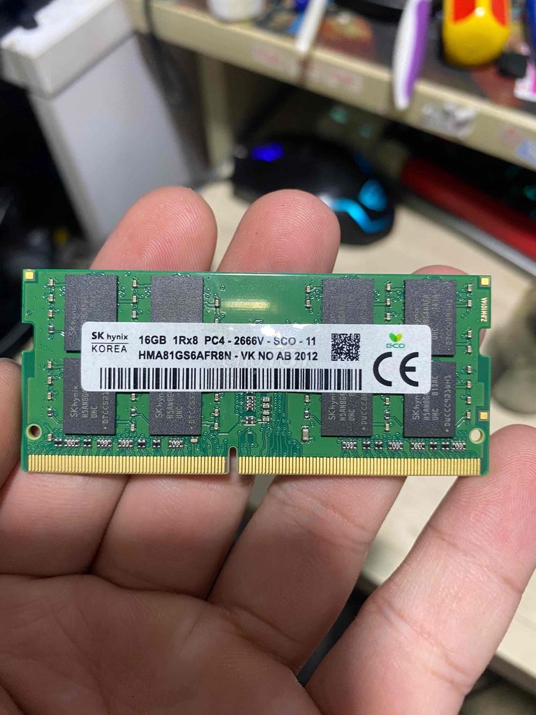 RAM 16GB DDR4 2666 laptop. Mua bán Linh kiện (RAM, Card...) tại Thành phố Thủ Đức Tp Hồ Chí Minh được đăng bởi nguyễn trung hiếu hình 1