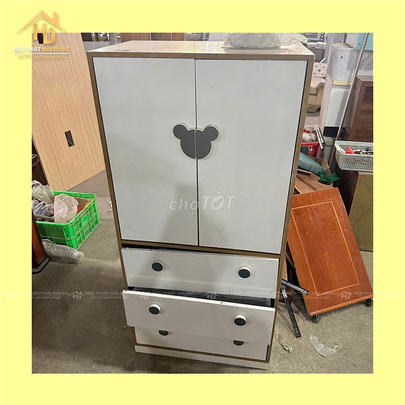 Tủ Quần Áo Gỗ MDF Đã Qua Sử Dụng Mới 90%. Mua bán Tủ, kệ gia đình tại Quận Tân Phú Tp Hồ Chí Minh được đăng bởi Công Ty TNHH TM DV INKPRO hình 1