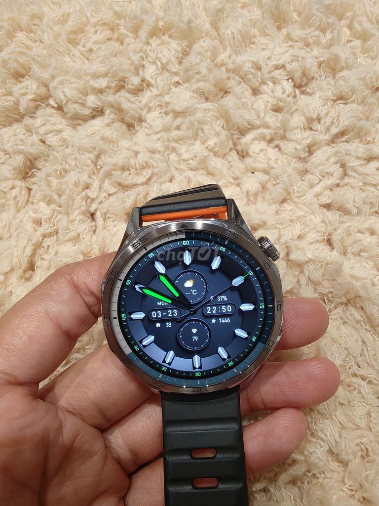 Huawei Watch GT 5 Đen dây cao su 46mm. Mua bán Thiết bị đeo thông minh tại Quận 1 Tp Hồ Chí Minh được đăng bởi KaoPi hình 1