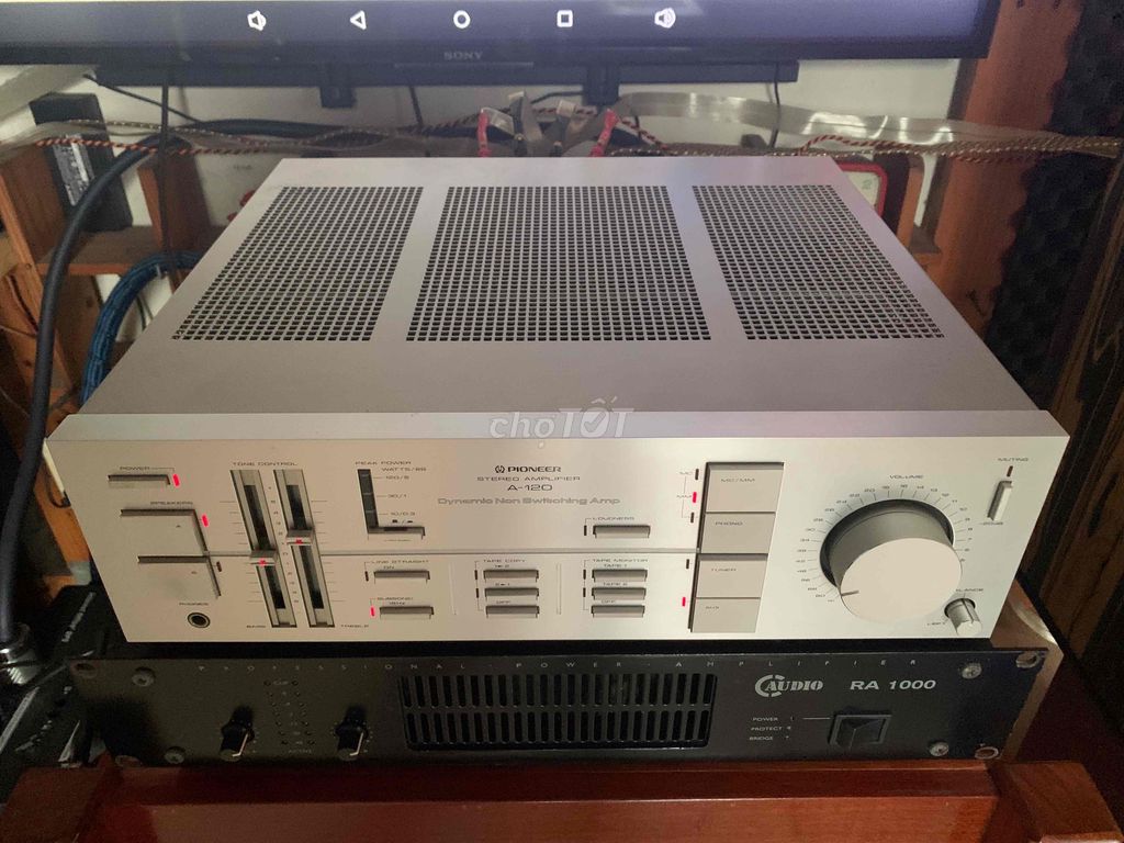 Amply Pioneer A-120 Bạc. Mua bán Tivi, Âm thanh tại Quận Gò Vấp Tp Hồ Chí Minh được đăng bởi Cuu Nguyen hình 1