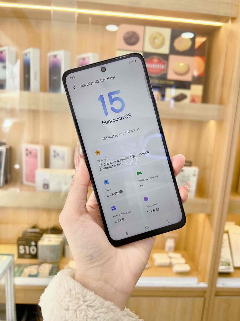 Vivo Y39 8GB/128GB Xám. Mua bán Điện thoại tại Thành phố Đà Lạt Lâm Đồng được đăng bởi HD STORE 235 bùi thị xuân đà lạt hình 1