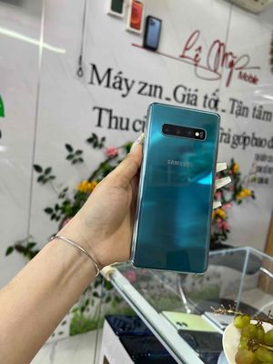 Samsung S10+ 128GB Xanh Ngọc ko zin xin tặng luôn