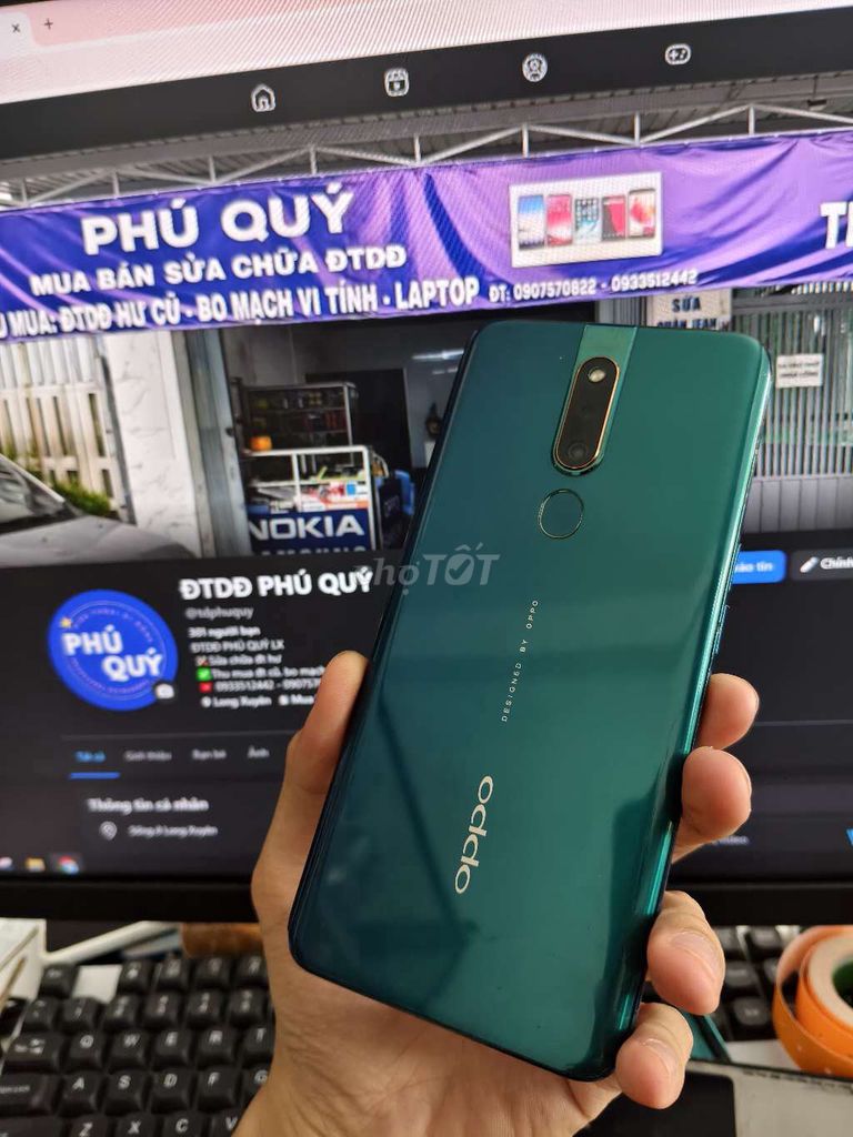 Oppo F11 Pro 128gb giá tốt dùng ngon êm. Mua bán Điện thoại tại Thành phố Long Xuyên An Giang được đăng bởi ĐTDĐ Phú Quý hình 1