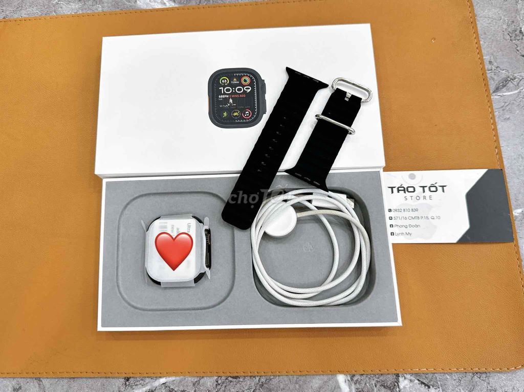 Apple wacth Ultra 2 2024 black esim tại VN đc p100