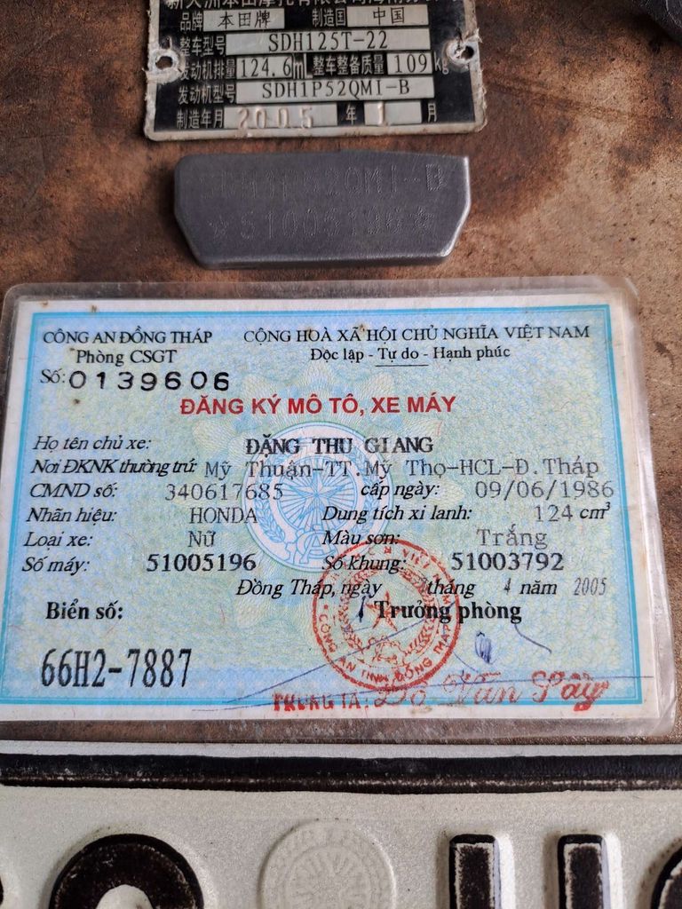 Honda Spacy 125 Suzuki 150 bao hợp lệ có gốc. Mua bán Xe máy tại Thành phố Sa Đéc Đồng Tháp được đăng bởi Anh Thành hình 2