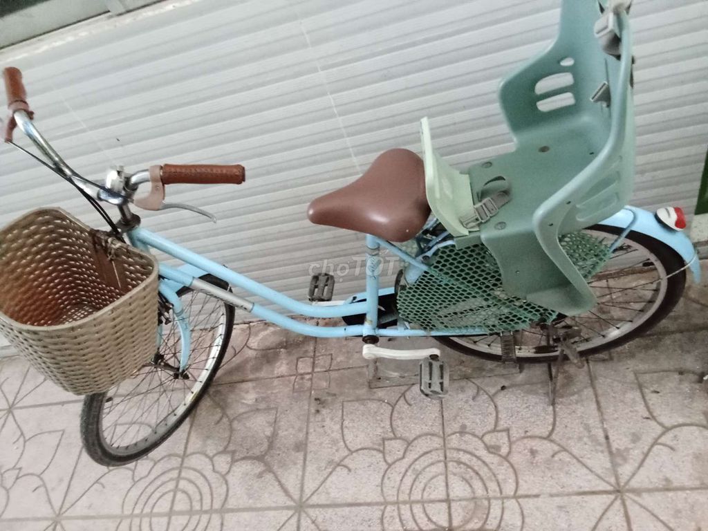 Xe đạp kim loại màu Xanh nhạt. Mua bán Xe đạp tại Huyện Giồng Trôm Bến Tre được đăng bởi Miền Tây hình 2