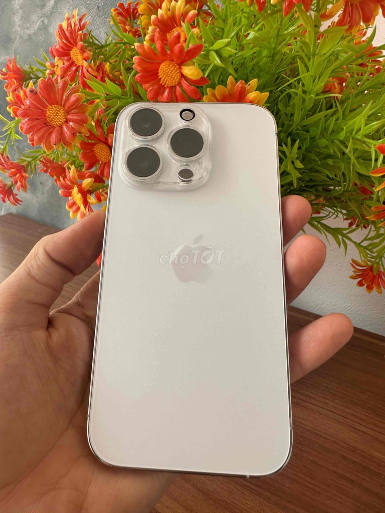Apple iPhone 14 Pro 128GB Trắng khay sim. Mua bán Điện thoại tại Huyện Chương Mỹ Hà Nội được đăng bởi Vũ Đình Trọng hình 1