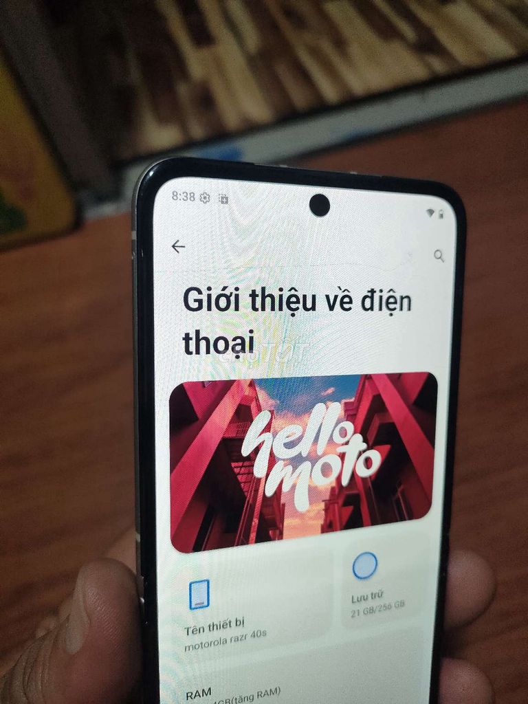 Motorola Razr 40s 256GB Trắng. Mua bán Điện thoại tại Quận 10 Tp Hồ Chí Minh được đăng bởi lê lâm hình 1