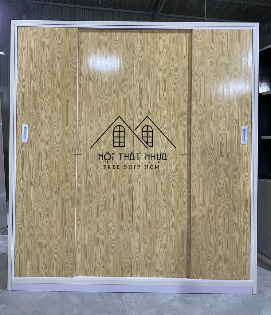 Tủ quần áo nhựa vân gỗ mới. Mua bán Tủ, kệ gia đình tại Quận 7 Tp Hồ Chí Minh được đăng bởi Nội thất giá xưởng hình 1