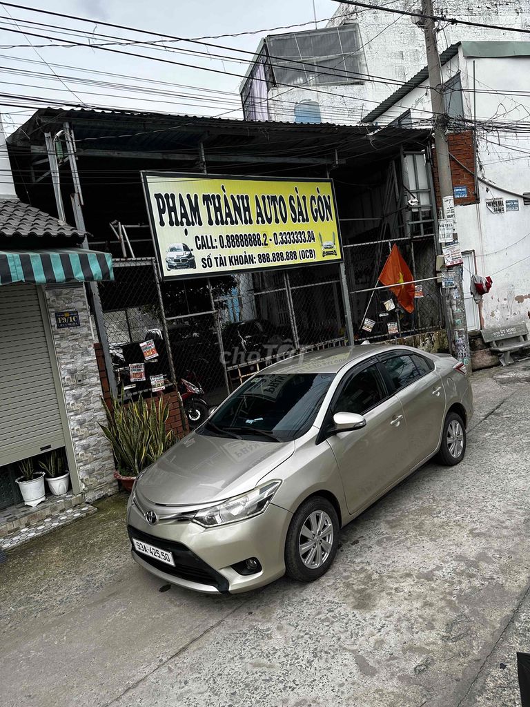 Vios model 2015 gđ chính chủ_ Đăng kiểm mới. Mua bán Ô tô tại Quận Bình Tân Tp Hồ Chí Minh được đăng bởi Phạm Thành Sài Gòn hình 12