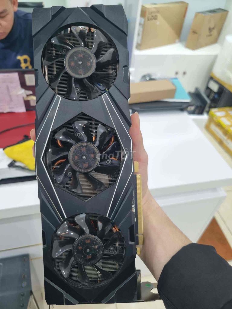 Card đồ họa RTX 2080 Ti 11GB đã sửa 1 VRAM. Mua bán Linh kiện (RAM, Card...) tại Quận Nam Từ Liêm Hà Nội được đăng bởi Nguyễn Văn Hậu hình 1