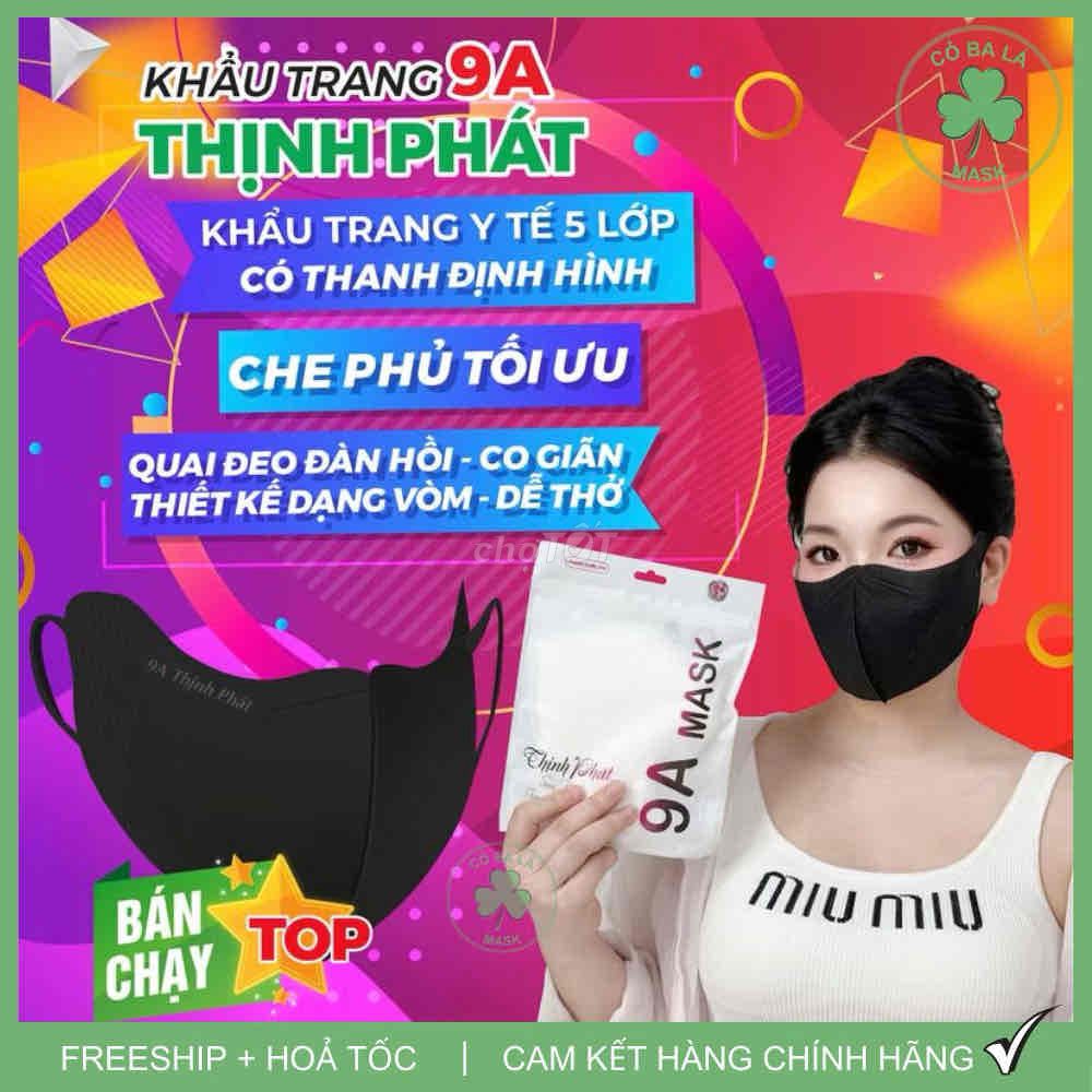 [Set 100 Chiếc] Khẩu Trang 9A THỊNH PHÁT Chống Nắn