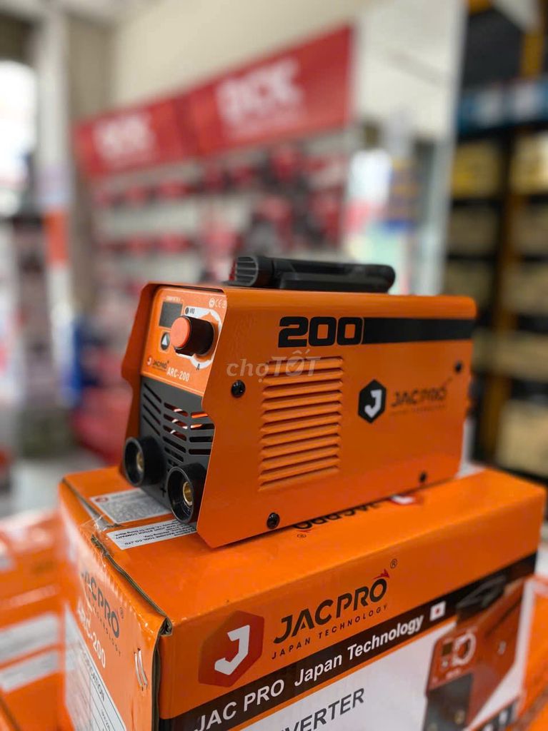 Máy hàn que JAC PRO ARC-200. Mua bán Đồ chuyên dụng, Giống nuôi trồng tại Thành phố Thuận An Bình Dương được đăng bởi Máy Móc 24H Bình Dương hình 1