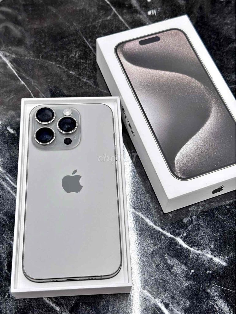 iPhone 15 Pro Max 256GB Titan FULLBOX APPLE 2025. Mua bán Điện thoại tại Quận 10 Tp Hồ Chí Minh được đăng bởi iStockHCM hình 1