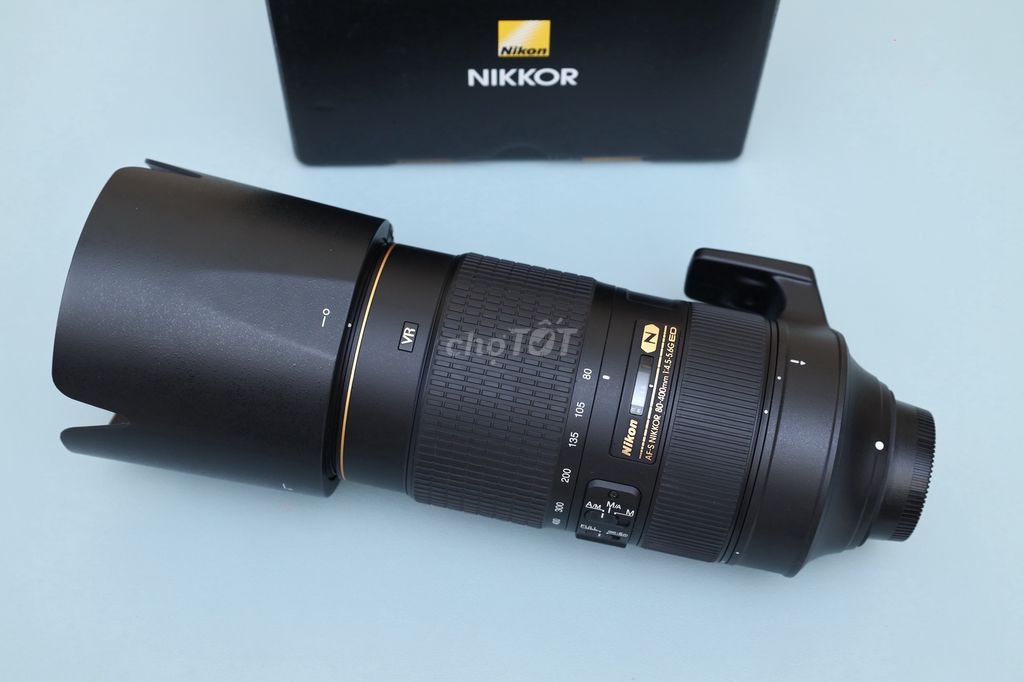 Lens Nikon 80-400mm f/4.5-5.6G ED VR Nano CỰC MỚI. Mua bán Máy ảnh, Máy quay tại Thành phố Thủ Đức Tp Hồ Chí Minh được đăng bởi Minh Phi Store hình 1