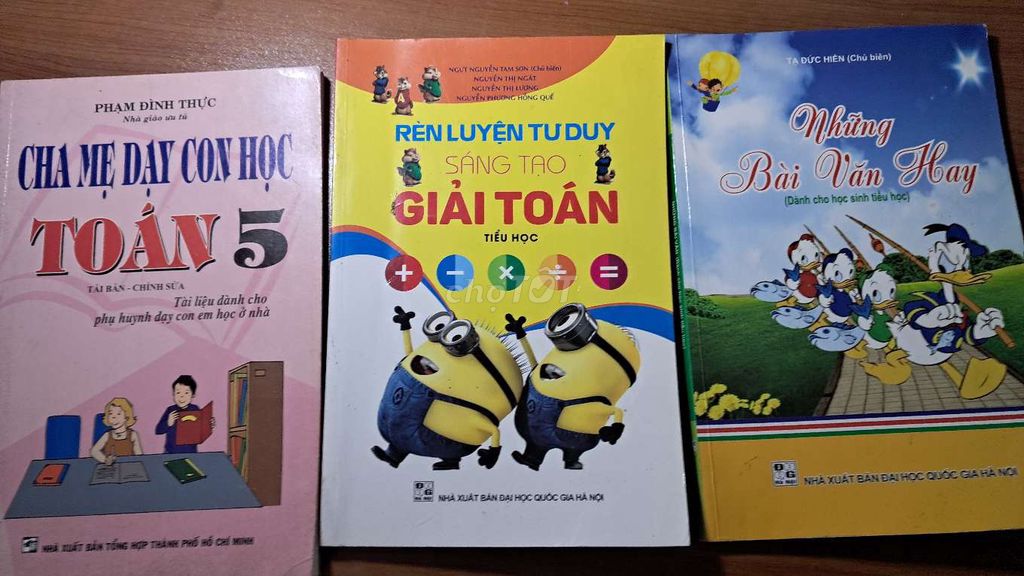 Sách Tiểu học học Toán, Văn (sách 2017). Mua bán Sách tại Huyện Hóc Môn Tp Hồ Chí Minh được đăng bởi nhat anh hình 1