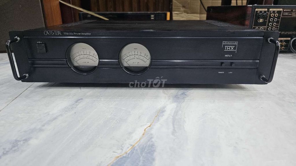 Carver TFM-35x Power Amplifier Đen Mỹ. Mua bán Tivi, Âm thanh tại Quận Hải Châu Đà Nẵng được đăng bởi Quốc Hưng audio hình 1