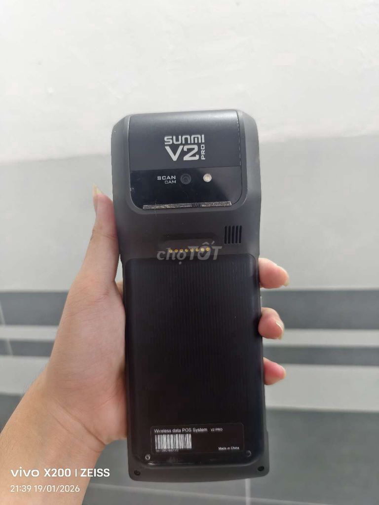 Máy POS SUNMI V2 PRO Đen cam mới 99%. Mua bán Đồ dùng văn phòng tại Quận Bình Thuỷ Cần Thơ được đăng bởi Reiver Velocity hình 1