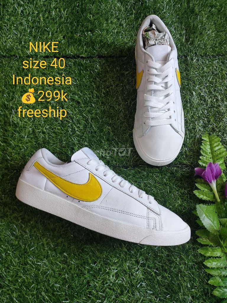 Nike sz 40 đế bằng siêu đẹp có ship cod Toàn quốc