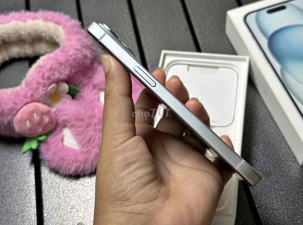 iPhone 15 256GB Blue FULLBOX NEW APPLE 09/2025. Mua bán Điện thoại tại Quận 10 Tp Hồ Chí Minh được đăng bởi iStockHCM hình 2