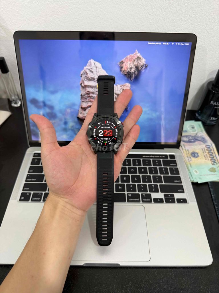 Garmin Epix Gen2 Sapphire Titan. Mua bán Thiết bị đeo thông minh tại Quận Thanh Xuân Hà Nội được đăng bởi Mạnh Garmin hình 1