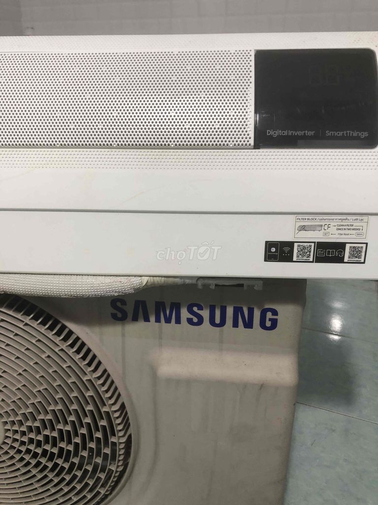 sam sung 1hp digital inverter có đèn led