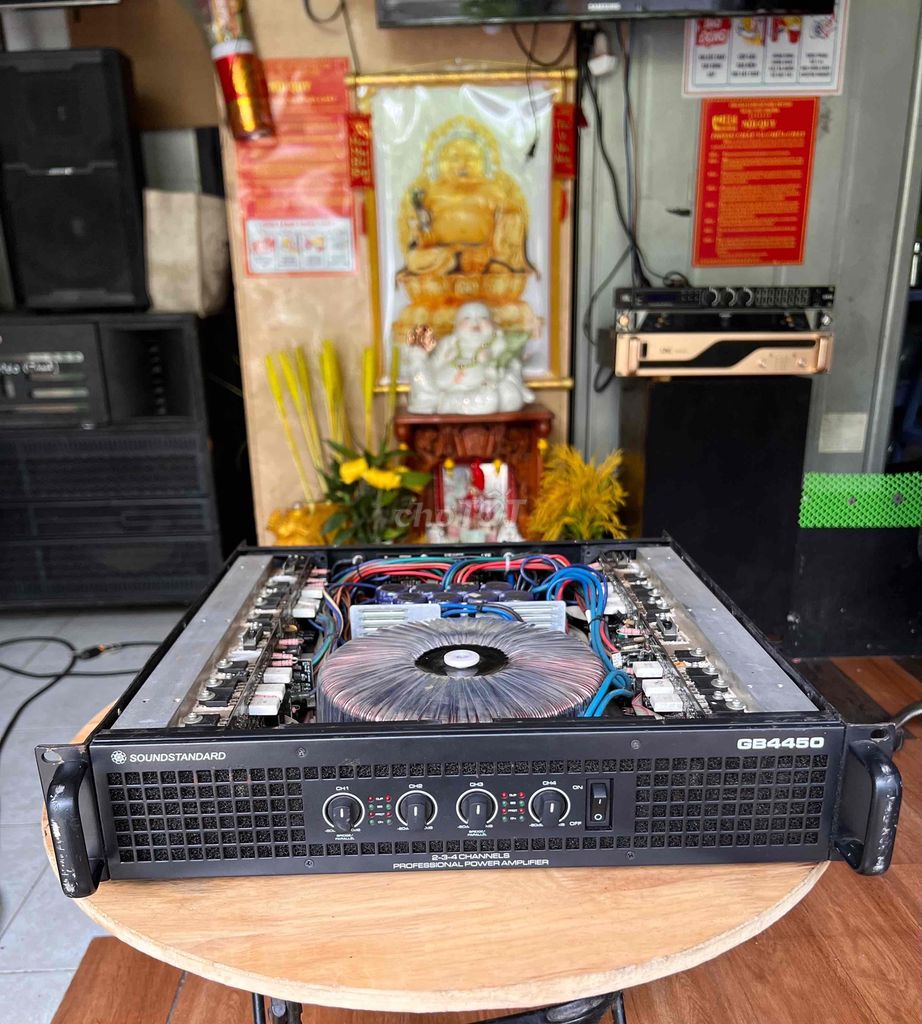 Cục đẩy Soundstandard GB4450 4 kênh Class H. Mua bán Tivi, Âm thanh tại Quận 12 Tp Hồ Chí Minh được đăng bởi phạm văn thạch hình 1