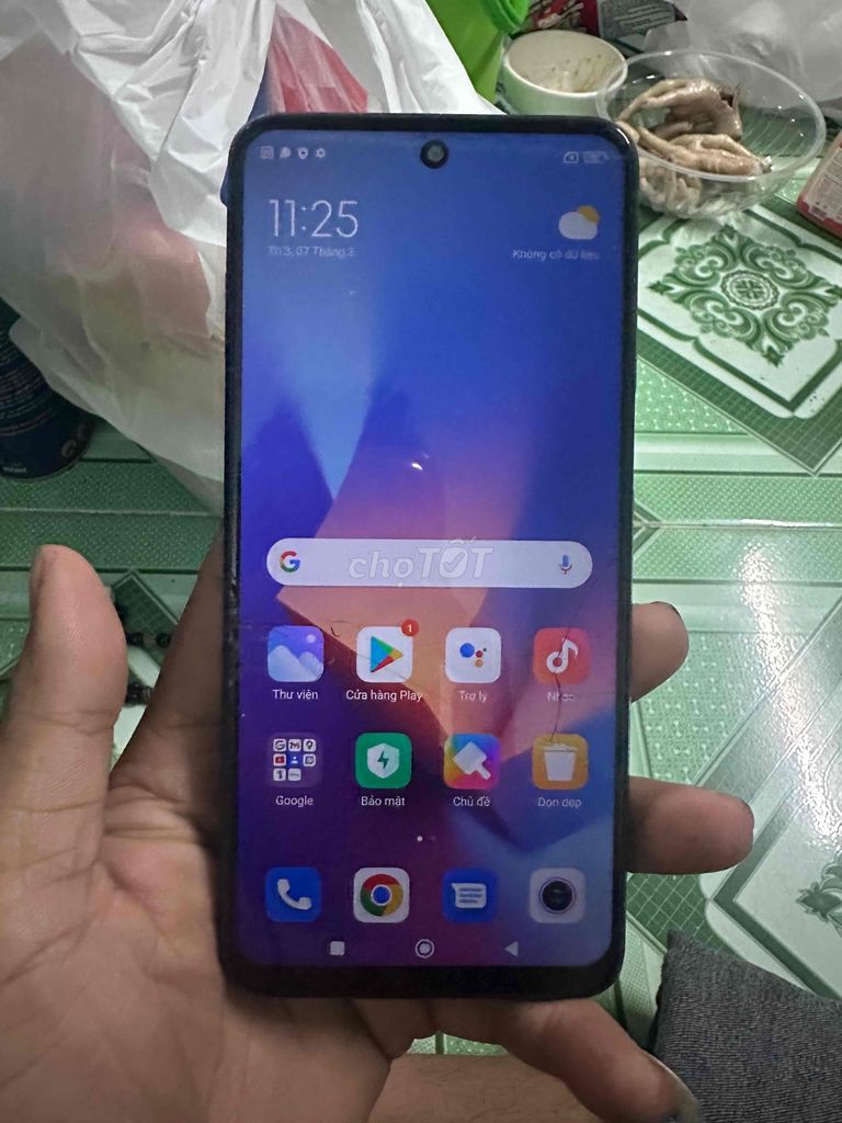 Xiaomi Redmi Note 9 Pro 128GB Xanh đen Đã sử dụng. Mua bán Điện thoại tại Quận Bình Tân Tp Hồ Chí Minh được đăng bởi minh long  hình 1