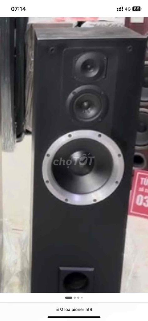Loa nghe nhạc Pioneer HF9 Đen. Mua bán Tivi, Âm thanh tại Thành phố Dĩ An Bình Dương được đăng bởi Trong hình 1