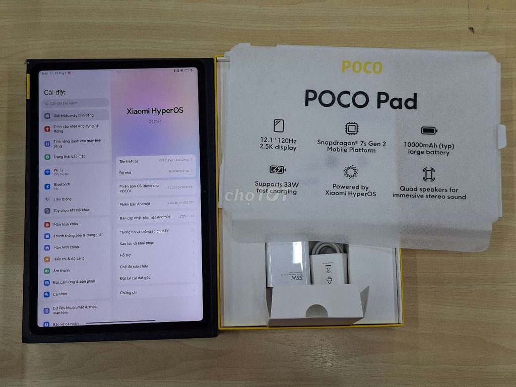POCO Poco Pad 12.1 inch 8GB/256GB. Mua bán Máy tính bảng tại Quận Đống Đa Hà Nội được đăng bởi Nam hình 1