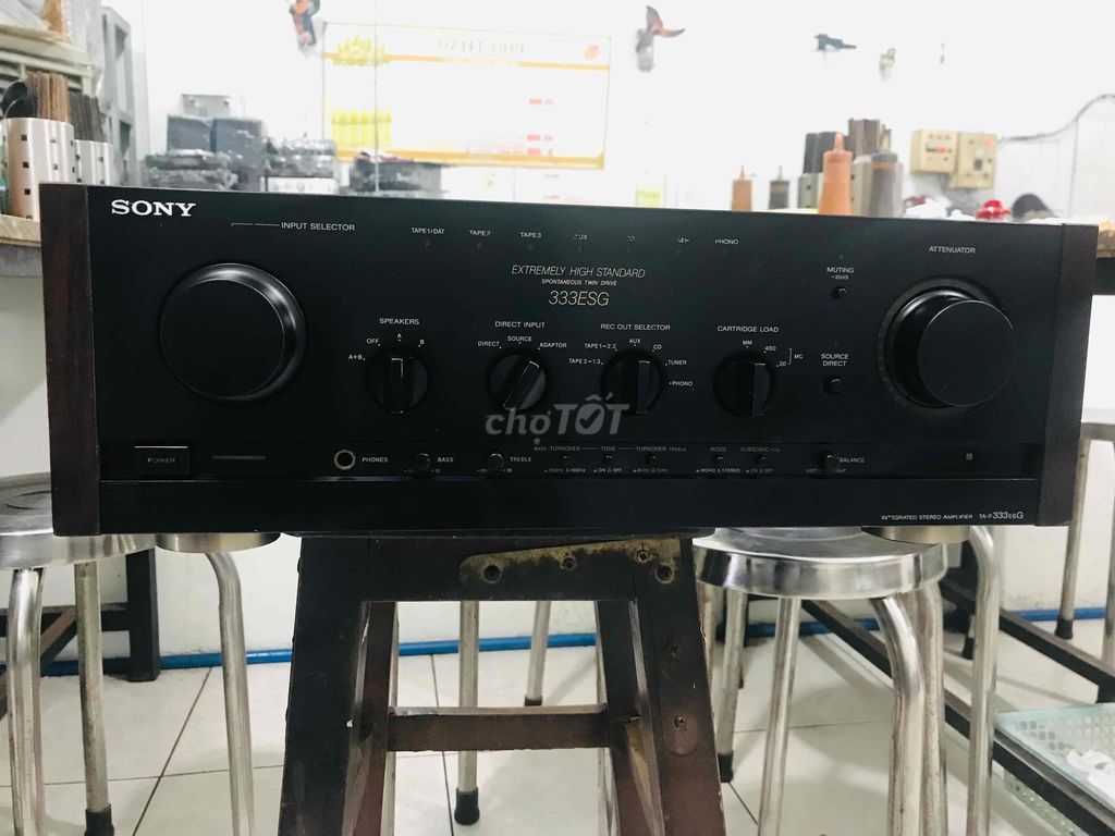 Amply Sony TA-333ESG CS-270w máy chạy 8 sò Sanken. Mua bán Tivi, Âm thanh tại Quận 12 Tp Hồ Chí Minh được đăng bởi Thao Đặng hình 1