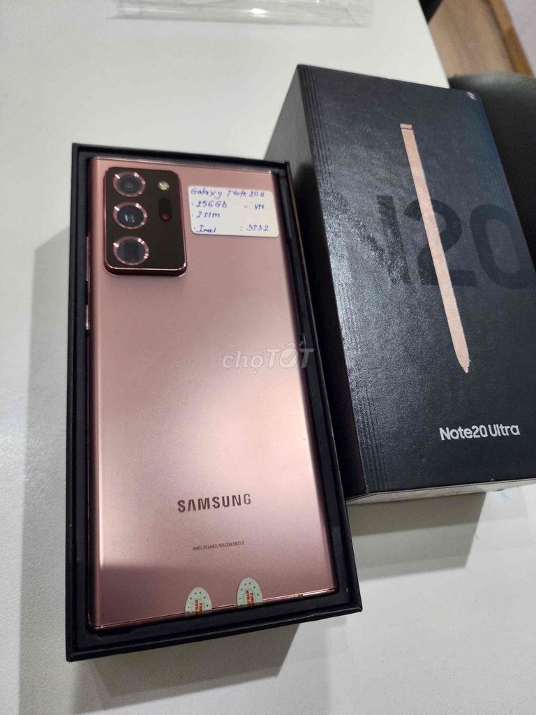 Samsung Galaxy Note 20 Ultra 256GB Nâu, đen