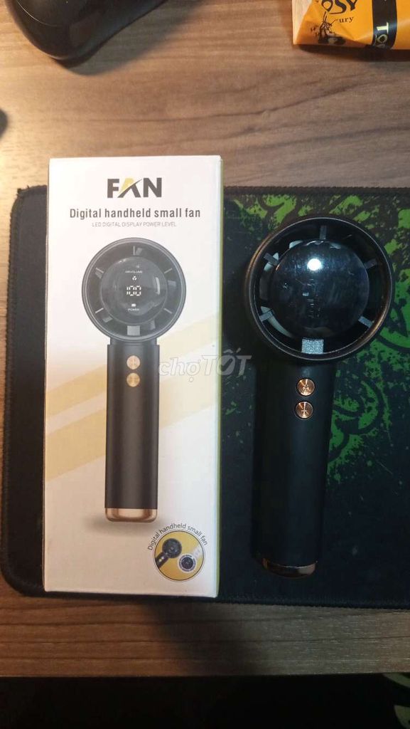 Quạt cầm tay FXN Đen Màn hình LED Đã sử dụng. Mua bán Quạt tại Quận Ngô Quyền Hải Phòng được đăng bởi Đỗ Bảo Long hình 1