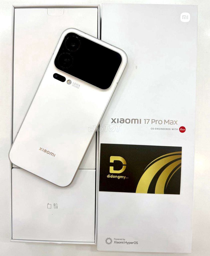 xiaomi 17 Pro Max LikeNew ✓Fullbox ✓BH 6th ✓Góp 0%. Mua bán Điện thoại tại Quận Tân Phú Tp Hồ Chí Minh được đăng bởi Di Động Mỹ hình 1