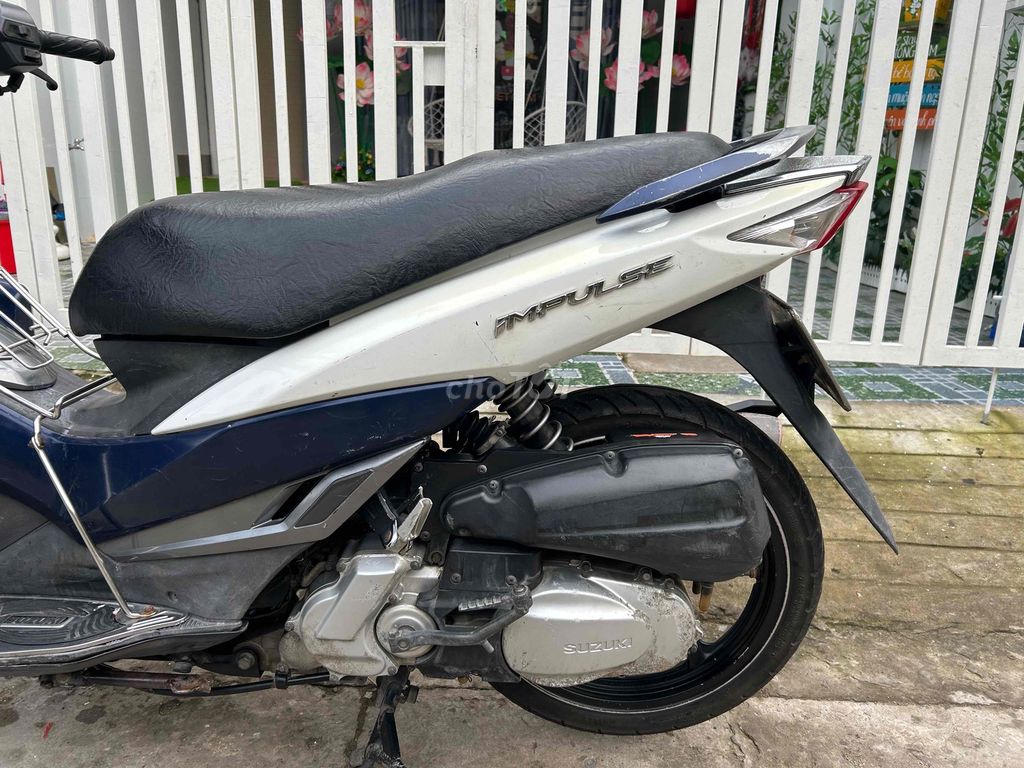 Suzuki Impulse 125Fi máy zin êm biển số đẹp. Mua bán Xe máy tại Thành phố Mỹ Tho Tiền Giang được đăng bởi Trân Phong hình 4