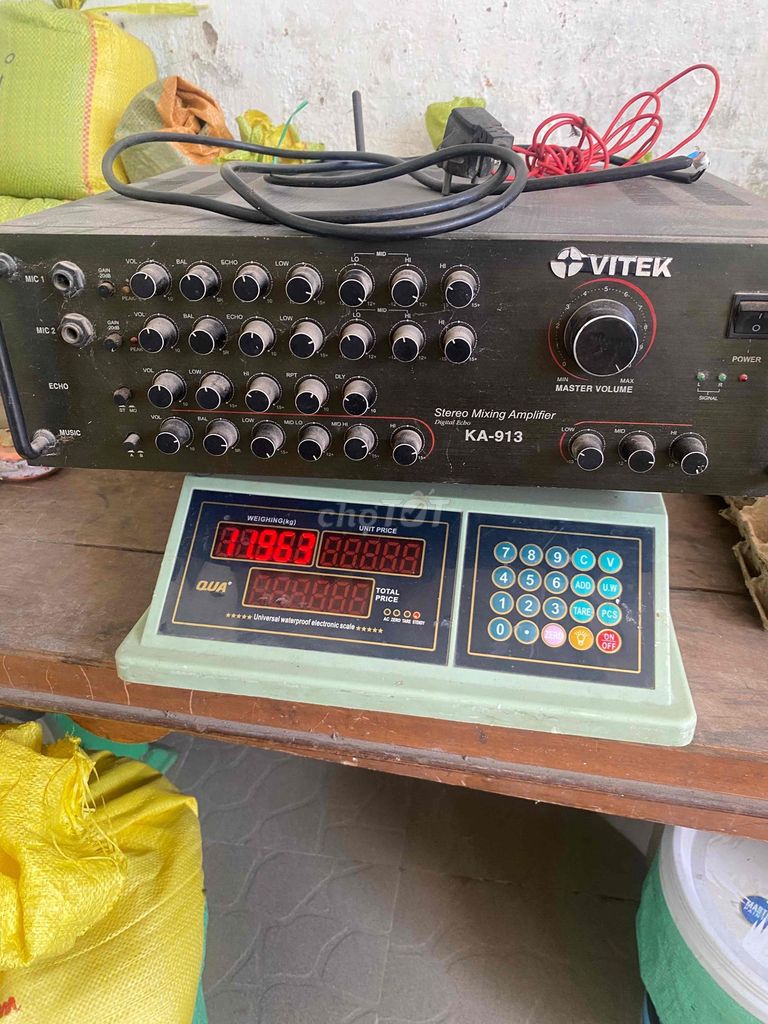 Ampli karaoke Vitek KA-913 Bluetooth 250W+250W. Mua bán Tivi, Âm thanh tại Quận Bình Thuỷ Cần Thơ được đăng bởi CầuvanTQD hình 1
